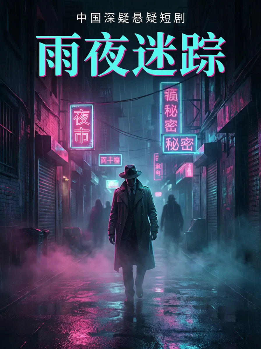 全国凤楼 悬疑追踪短剧 - 雨夜迷踪海报